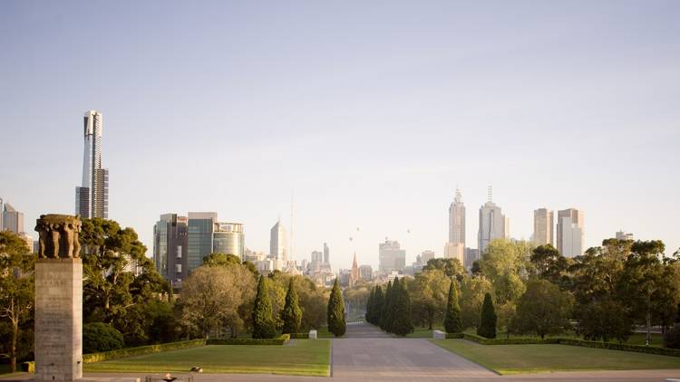 The Shrine of Remembrance, Melbourne, VIC