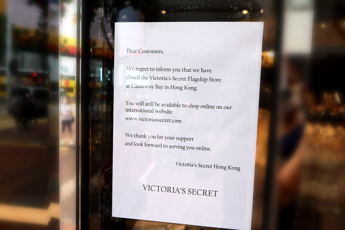 Victoria's Secret closes its flagship store in Causeway Bay