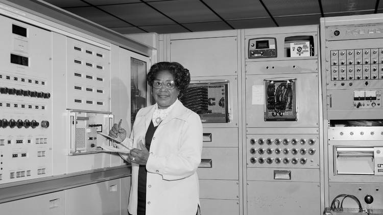 Mary Jackson at Work NASA Langley 