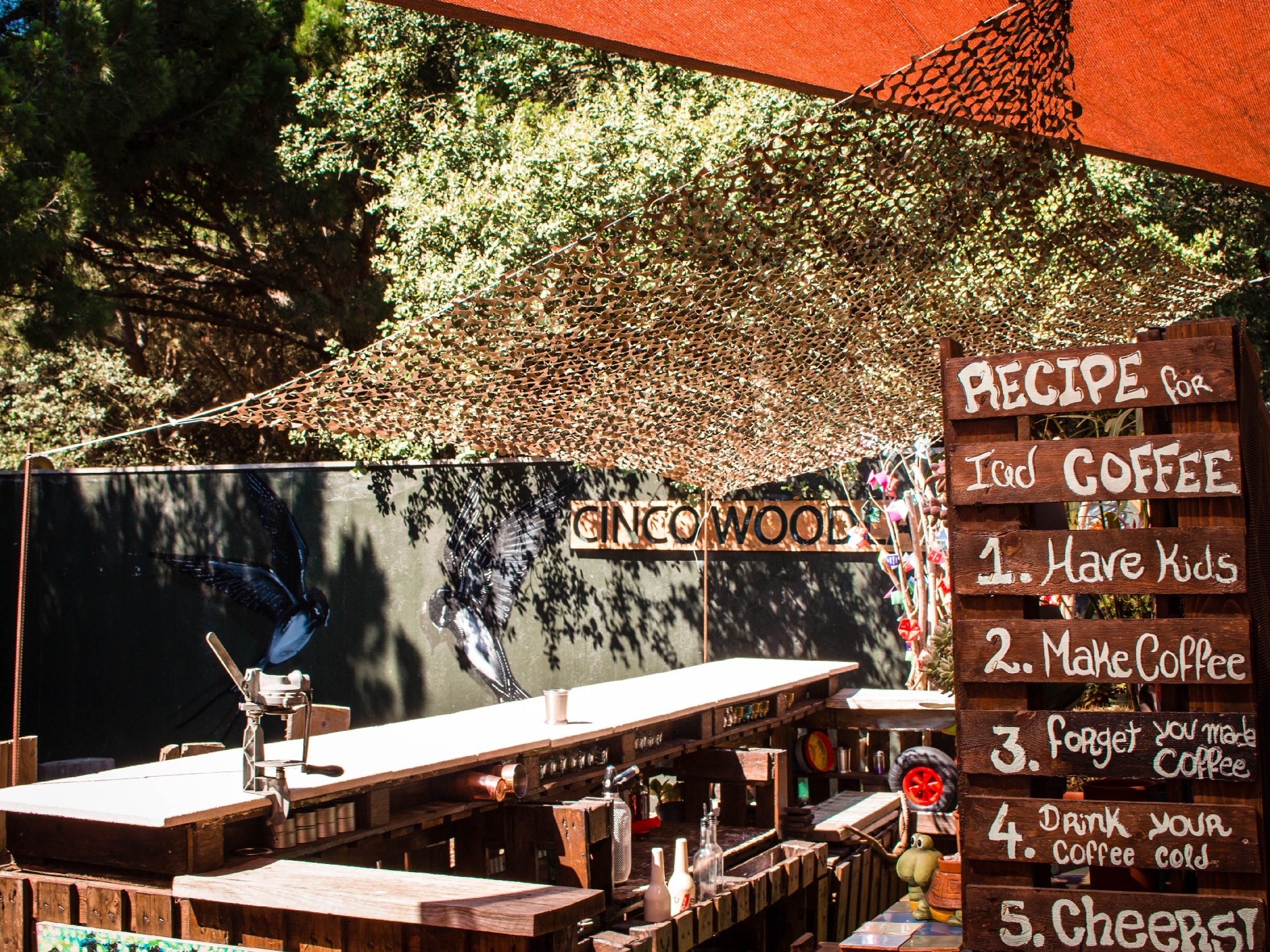 Bar, Cinco Woodland, Parque da Serafina, Monsanto