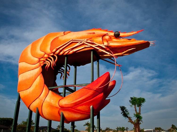 The big prawn in Ballina