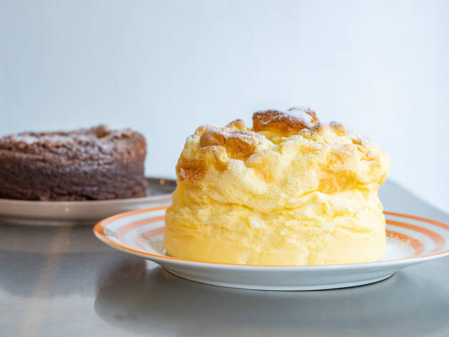 Himawari Café: cafetería japonesa en la Roma cheesecake japonés de himawari café