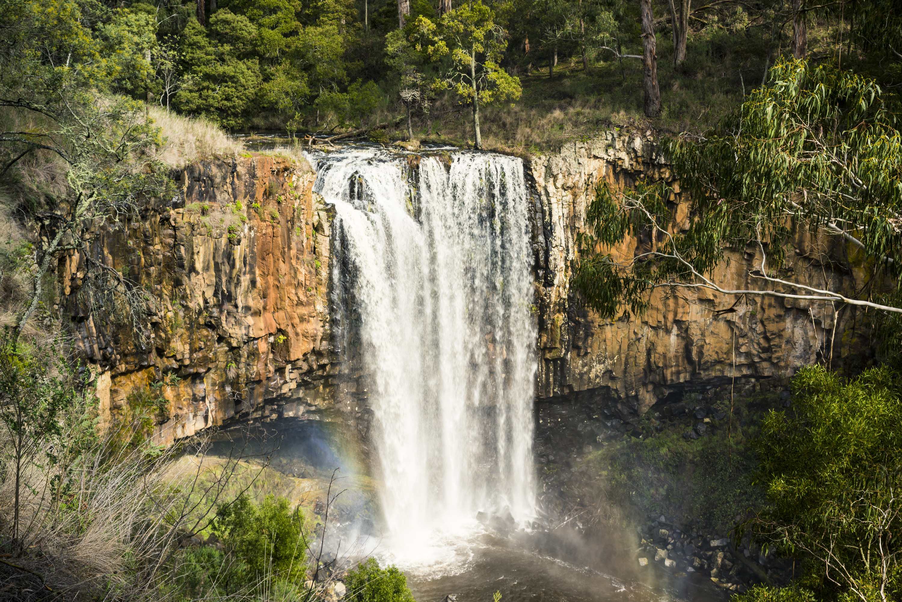 bike trails with waterfalls near me