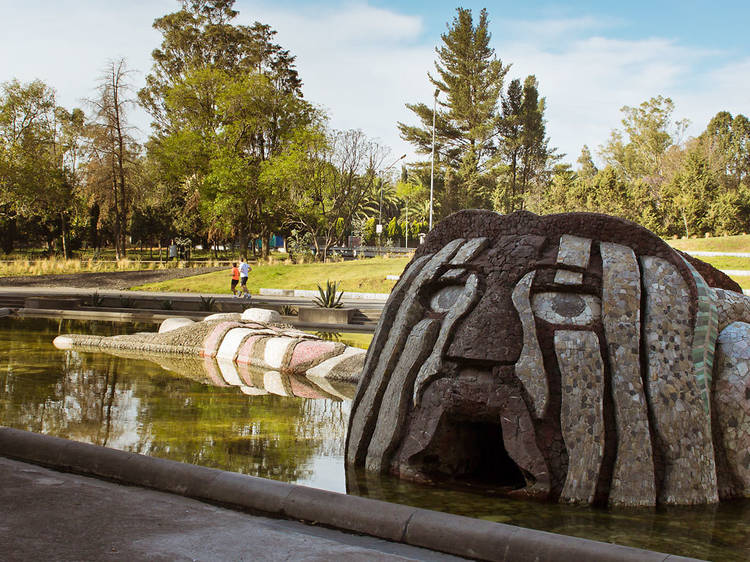 Fuente de Tláloc Cárcamo de Dolores