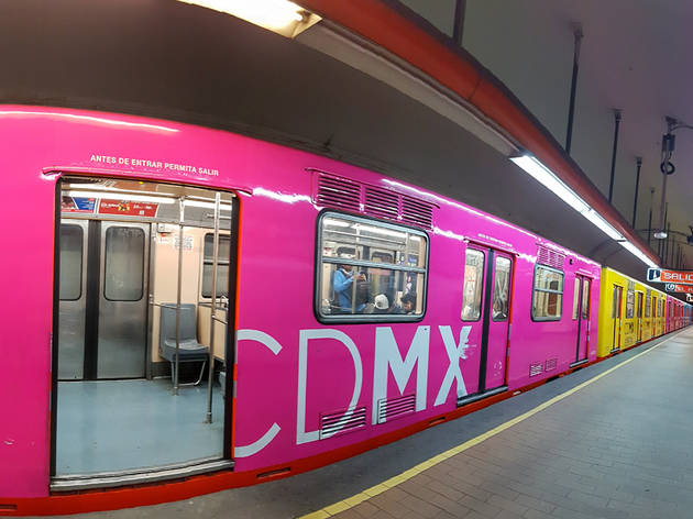 Metro de la Ciudad de México colores