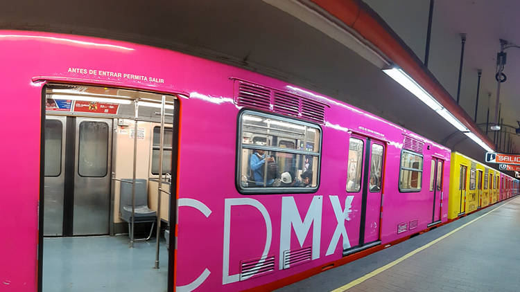 Metro de la Ciudad de México colores