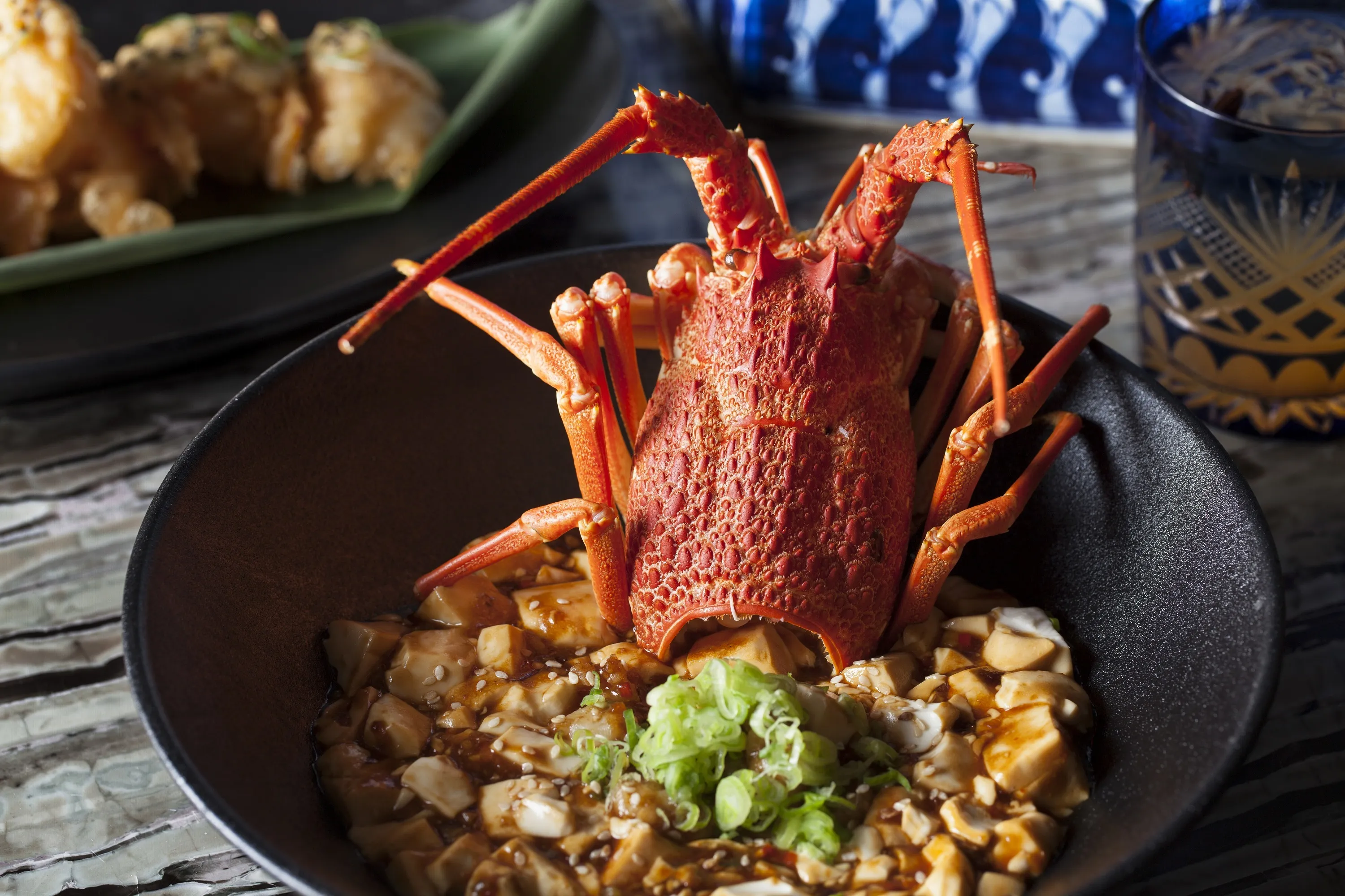 Mott 32 Lobster ma po tofu