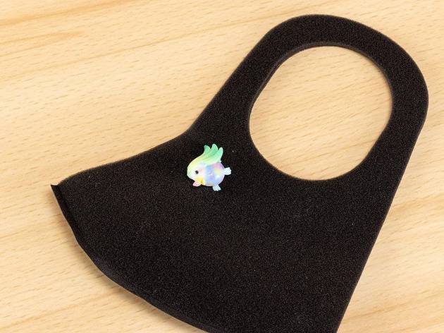 Amabie face mask charm Amabie face mask charm