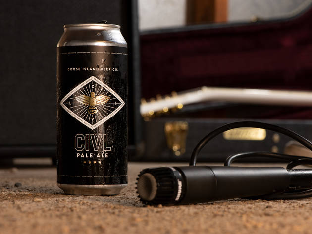 Support Chicago’s independent music venues by drinking Goose Island’s new beer CIVL Pale Ale Goose Island