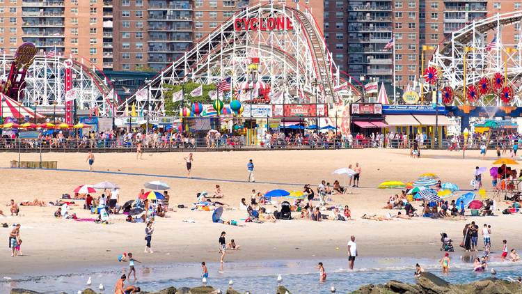 NYC beach coney island