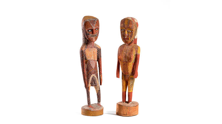 Tiwi Islands Exhibition NGV (Photograph: Courtesy of National)