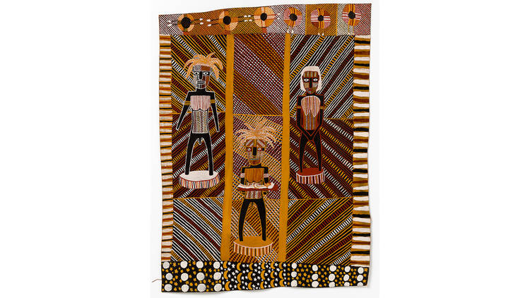 Tiwi Islands Exhibition NGV (Photograph: Courtesy of National)