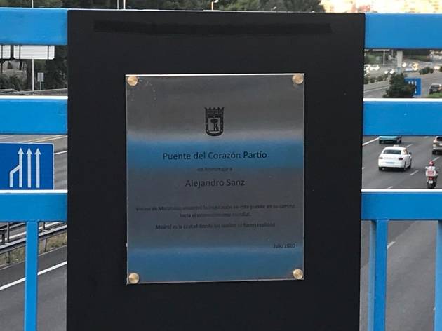 Placa Alejandro Sanz Placa Alejandro Sanz