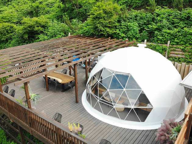 Hibiya Kadan Relax Glamping Guest House In Fujino Things To Do In Sagamiko Tokyo