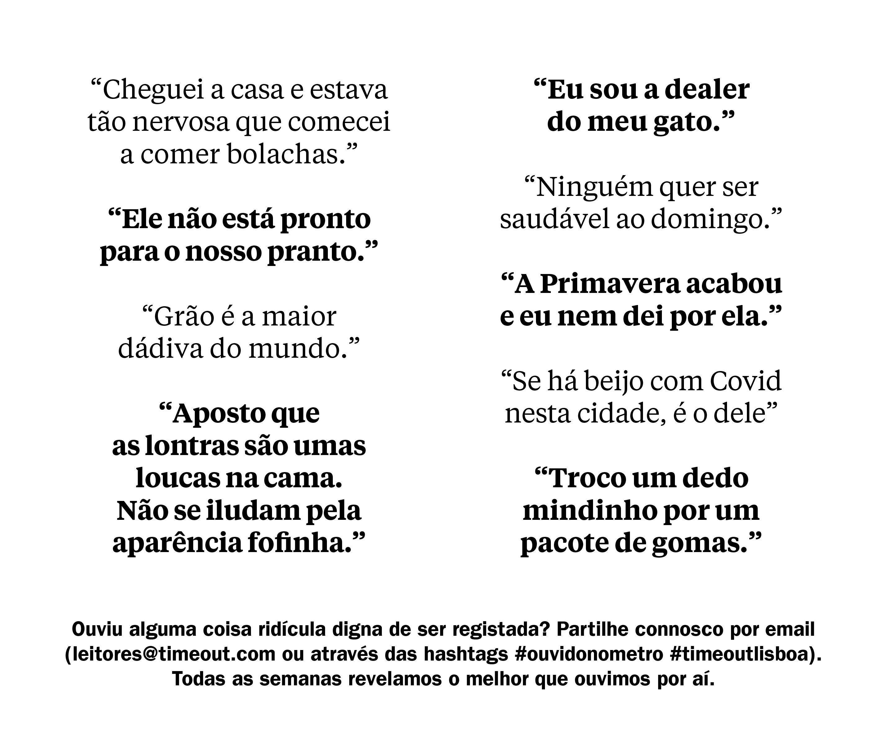 ouvido no metro TOP 15