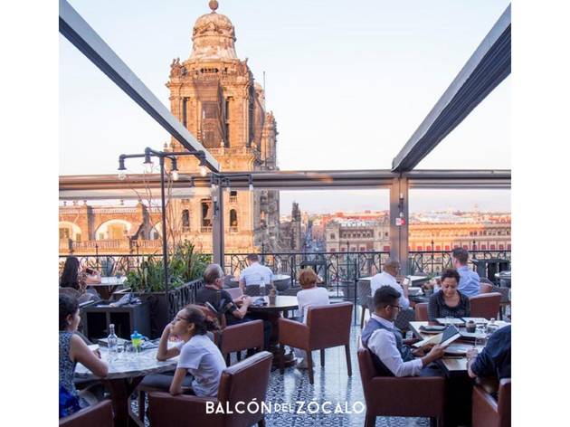 balcón del zócalo terraza del balcón del zócalo