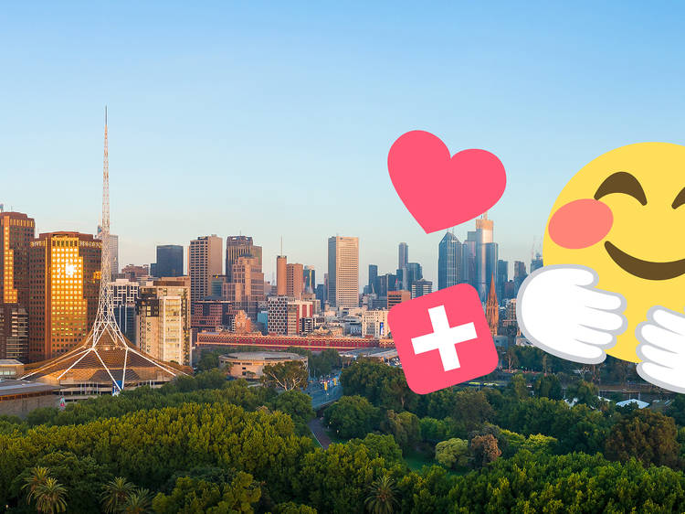 Melbourne skyline help emojis