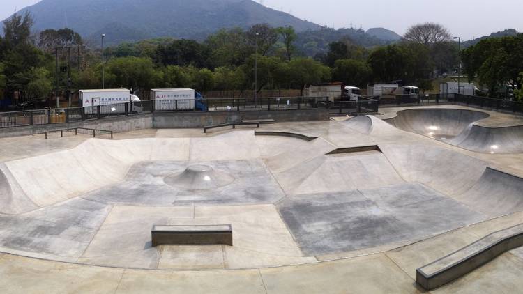 Fanling Skatepark On Lok Mun Street Playground