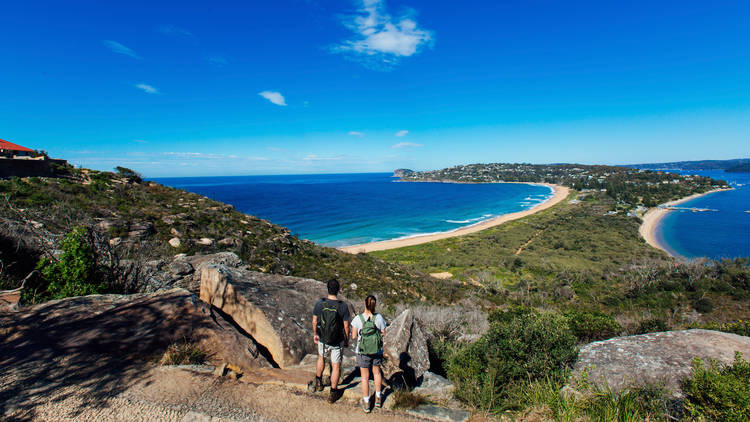 The Barrenjoey peninsular