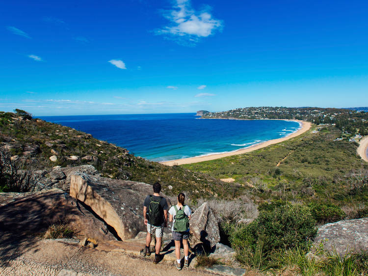 The Barrenjoey peninsular