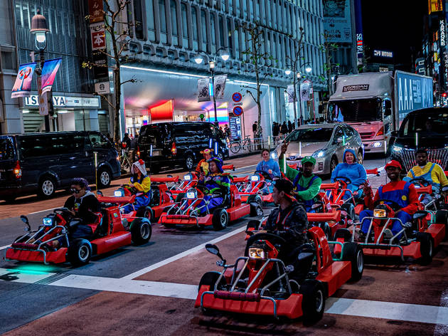 東京の街中を走るマリオカート 今後の運営は困難に