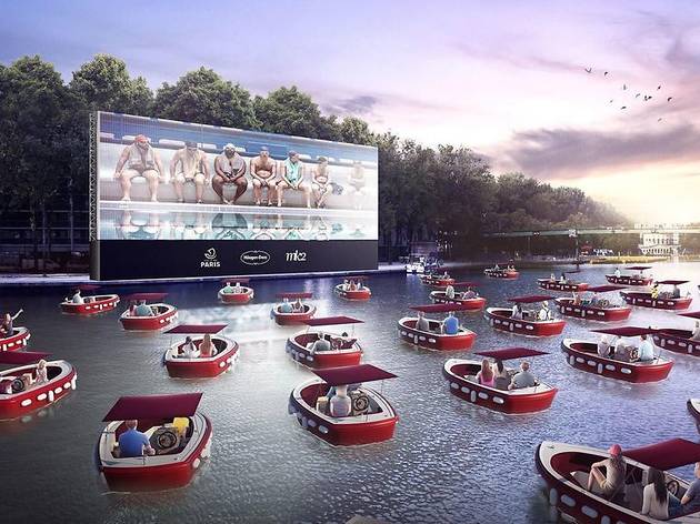Un cinéma sur l'eau, une première à Paris ! Le Cinéma sur l'Eau