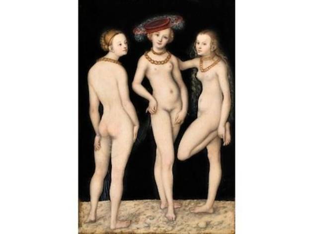 © Musée du Louvre Lucas Cranach, 'Les Trois Grâces', 1531