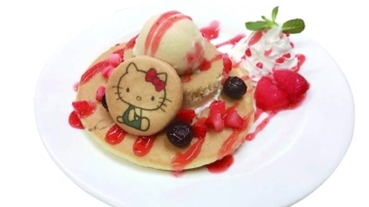 Hello Kitty Narita airport cafe 