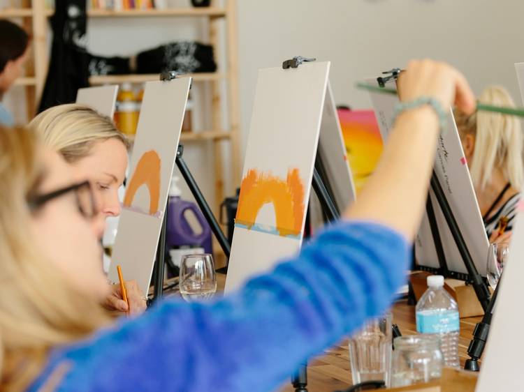 Unleash your inner artist at a creative workshop