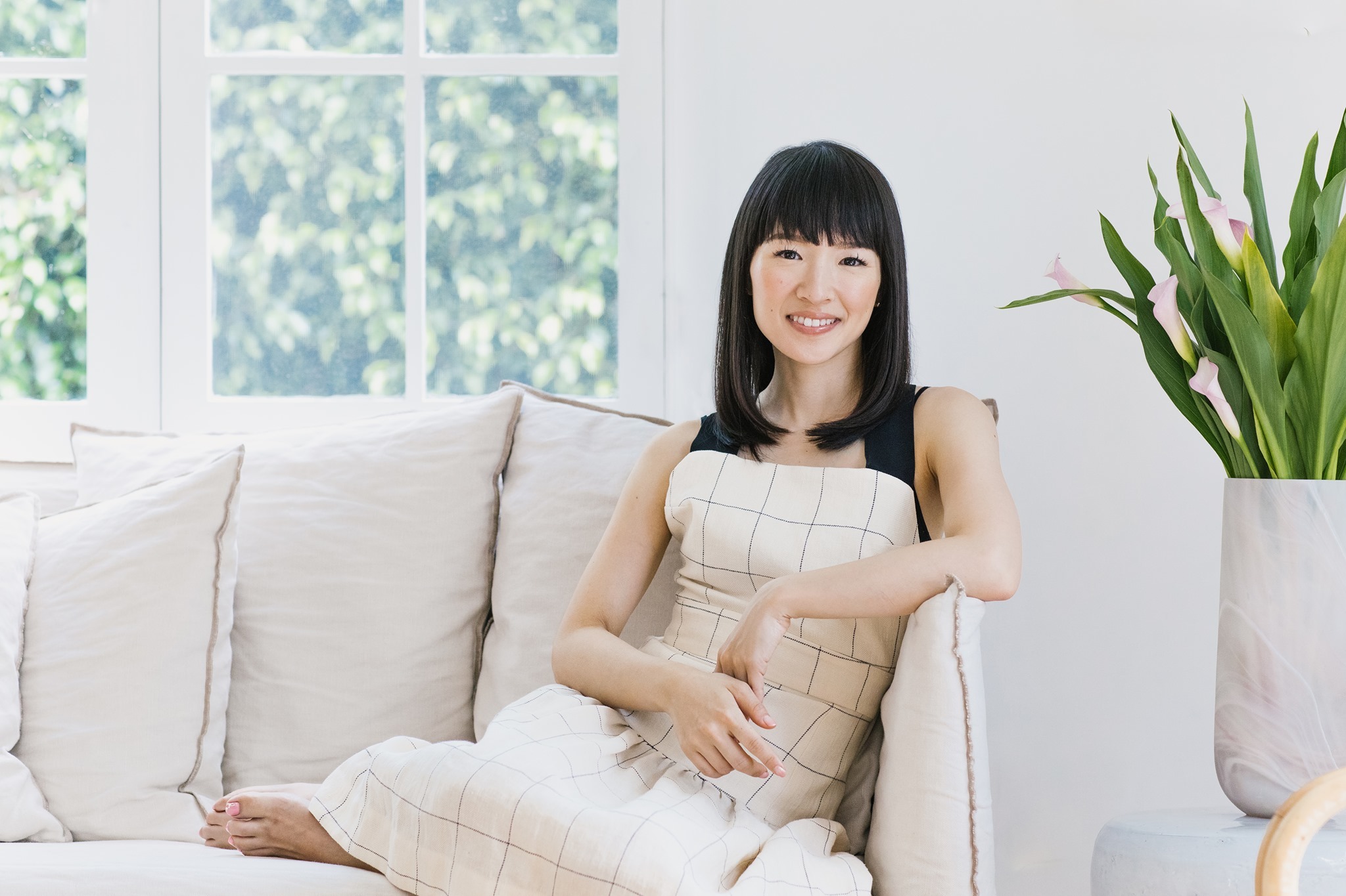 Marie Kondo has some tips on revamping your working from