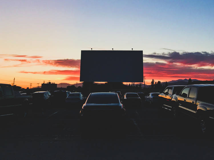 Spend a night at the drive-in