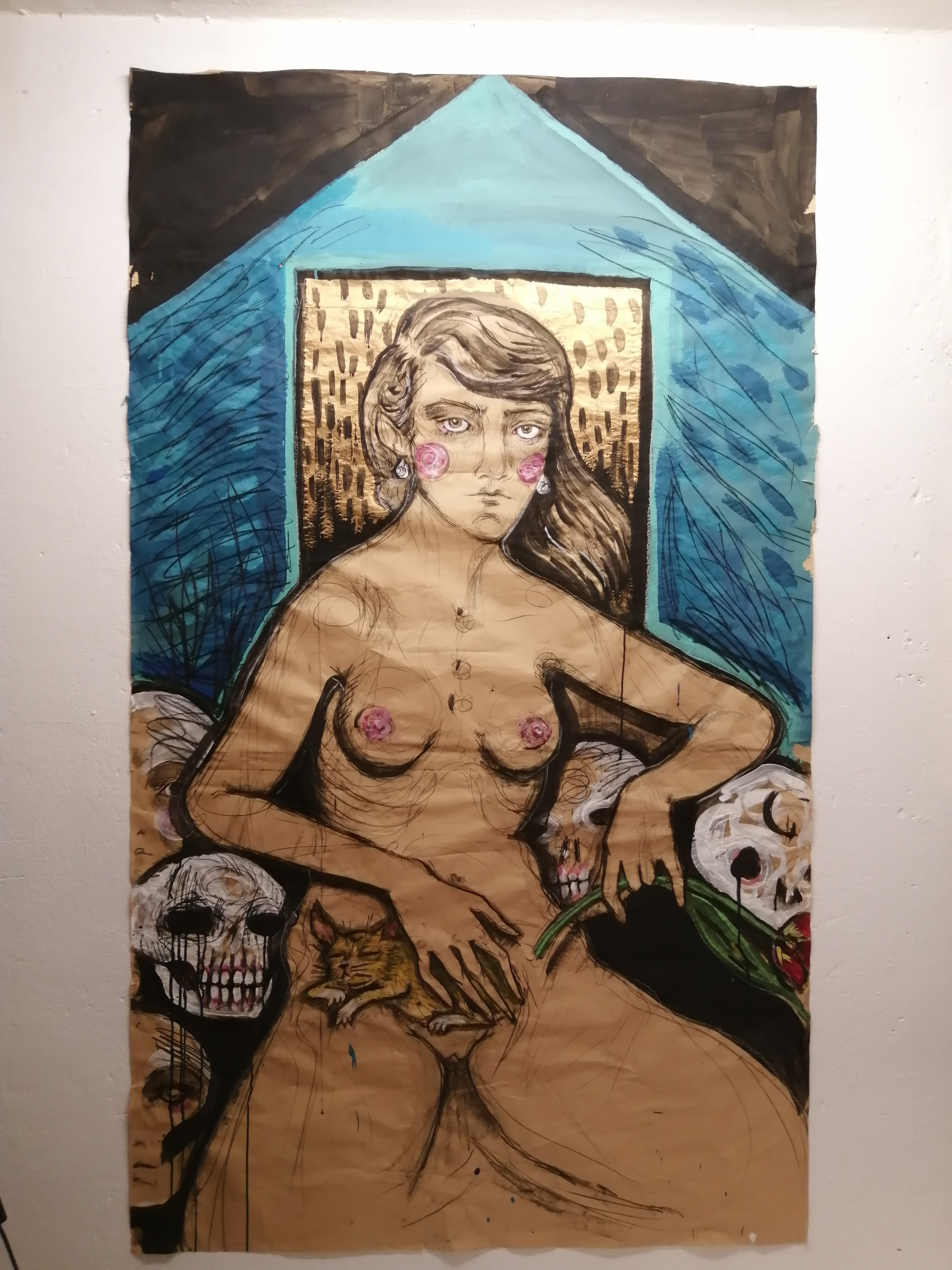Exposição de Berri Blue na Urtiga Gallery