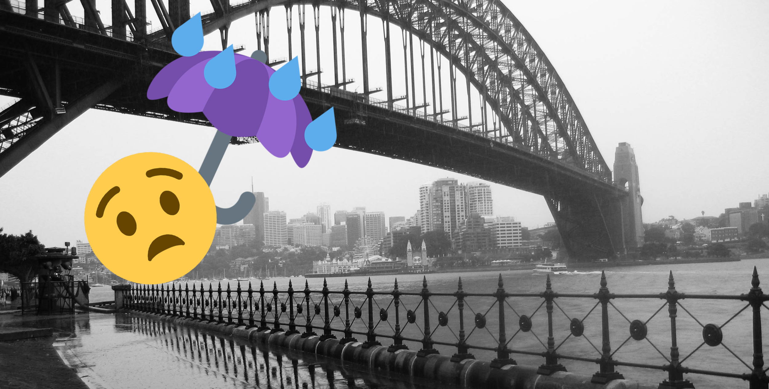 Essential etiquette to follow when it rains in Sydney