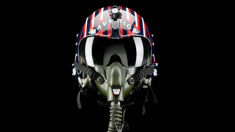 Maverick’s pilot helmet from Top Gun