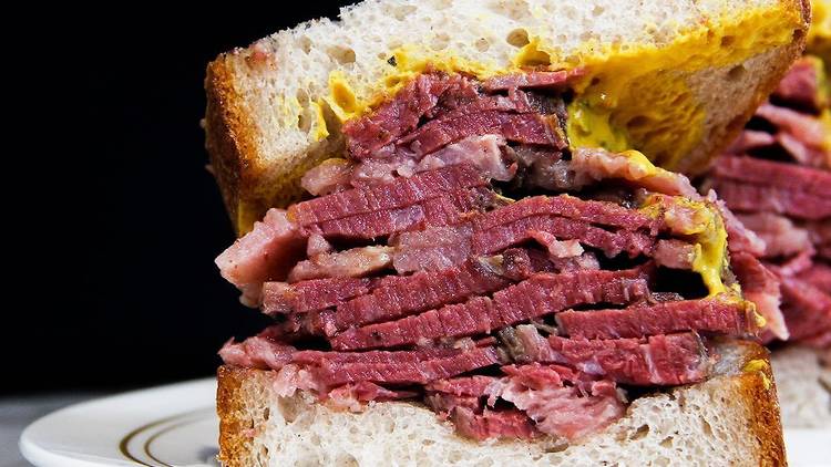 Classic pastrami at Morty’s Delicatessen