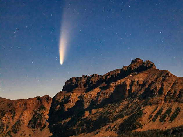 The Neowise Comet over the Uinta Mountains, Utah, USA The Neowise Comet over the Uinta Mountains, Utah, USA