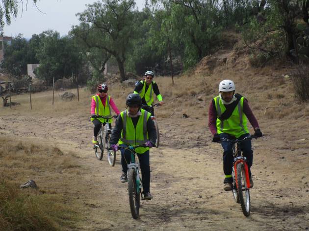 Recorre Teotihuacán en bici Paseos al aire libre en bicicleta por Teotihuacán