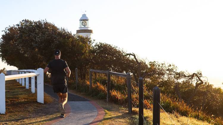 Discover a historic lighthouse on a headland nature trail