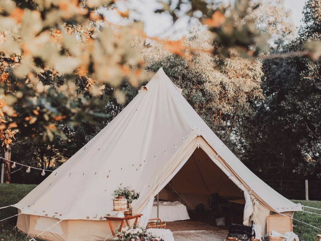 Tipi camp
