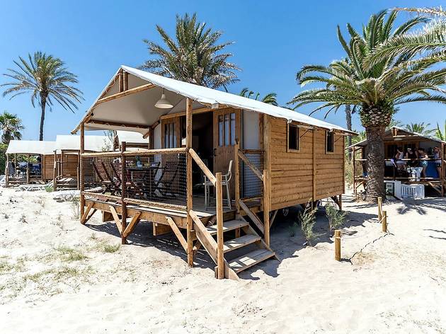 cabañas playa