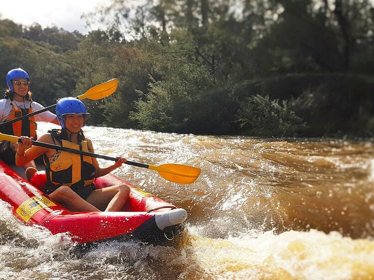 White water rafting