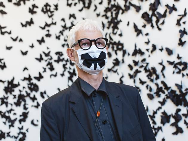 Carlos Amorales mask Carlos Amorales mask