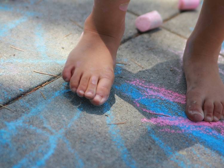 Grab some sidewalk chalk