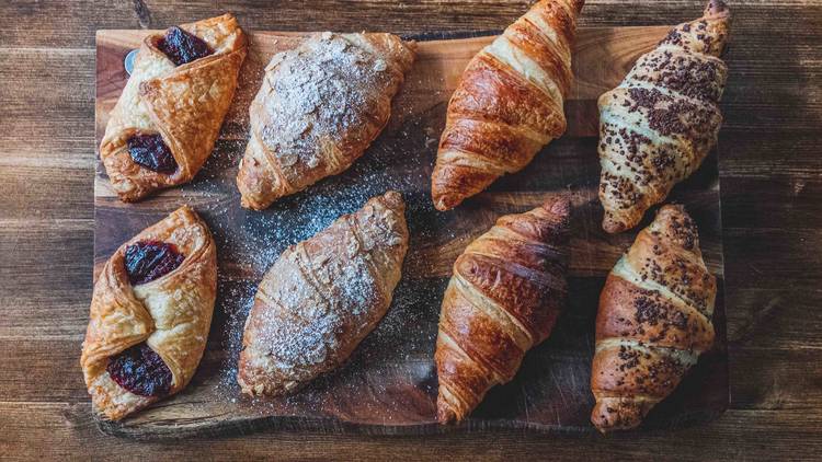 Pret's new vegan counter croissants