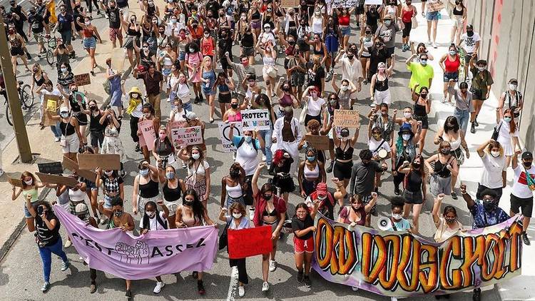 Sexual Violence Protest Montreal