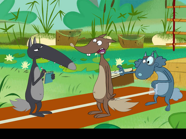 Lobo Televisão, Animação, Lobo, Canal Panda