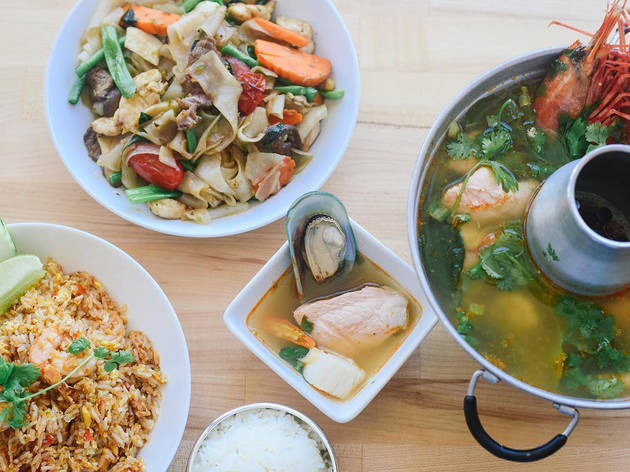 Thai movie drive-in at Ayara Thai Cuisine Ayara Thai Cuisine