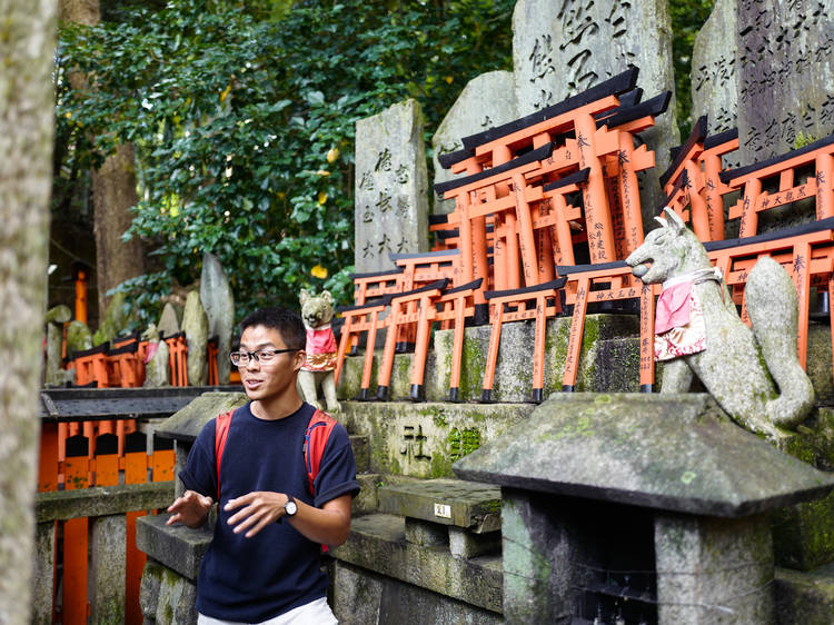 Transport yourself to Fushimi Inari 