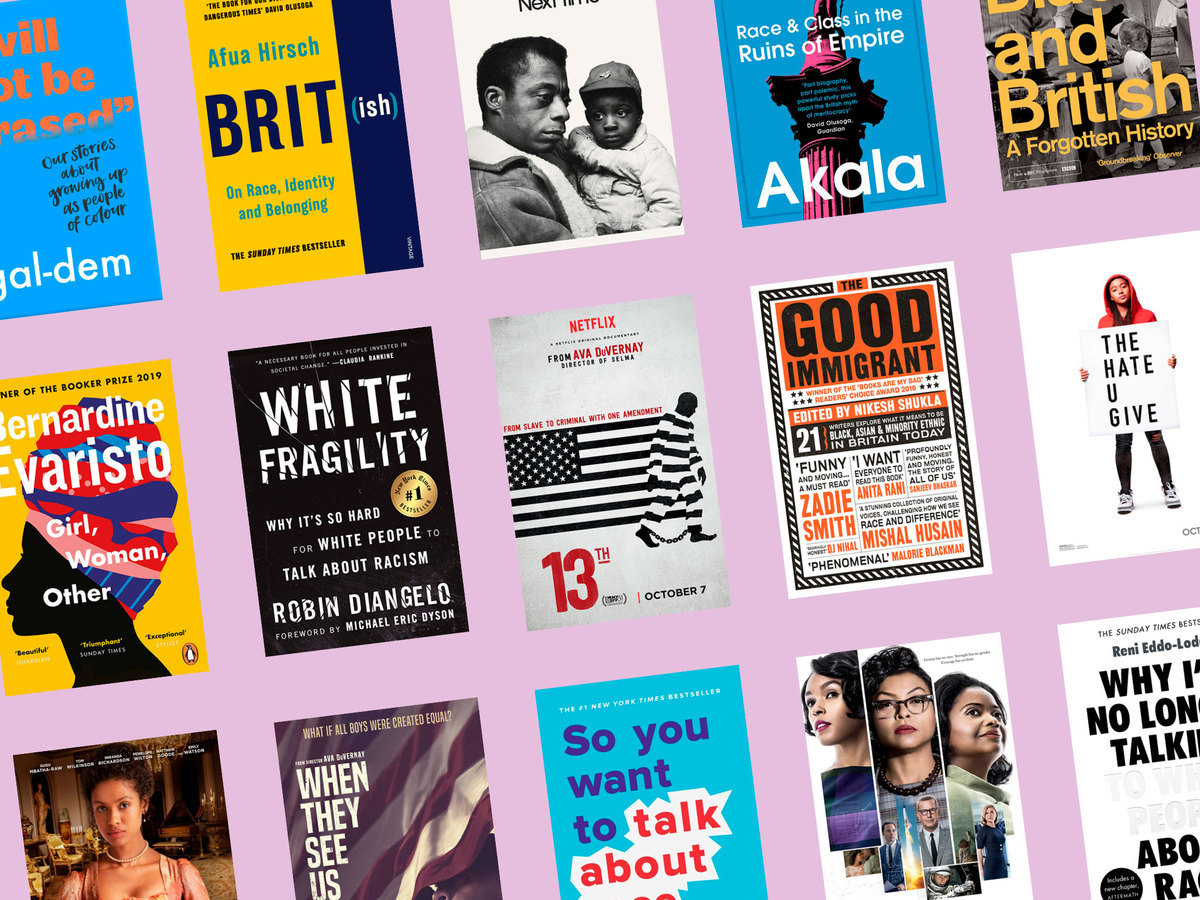 Books, films and documentaries that will help you learn about anti-racism