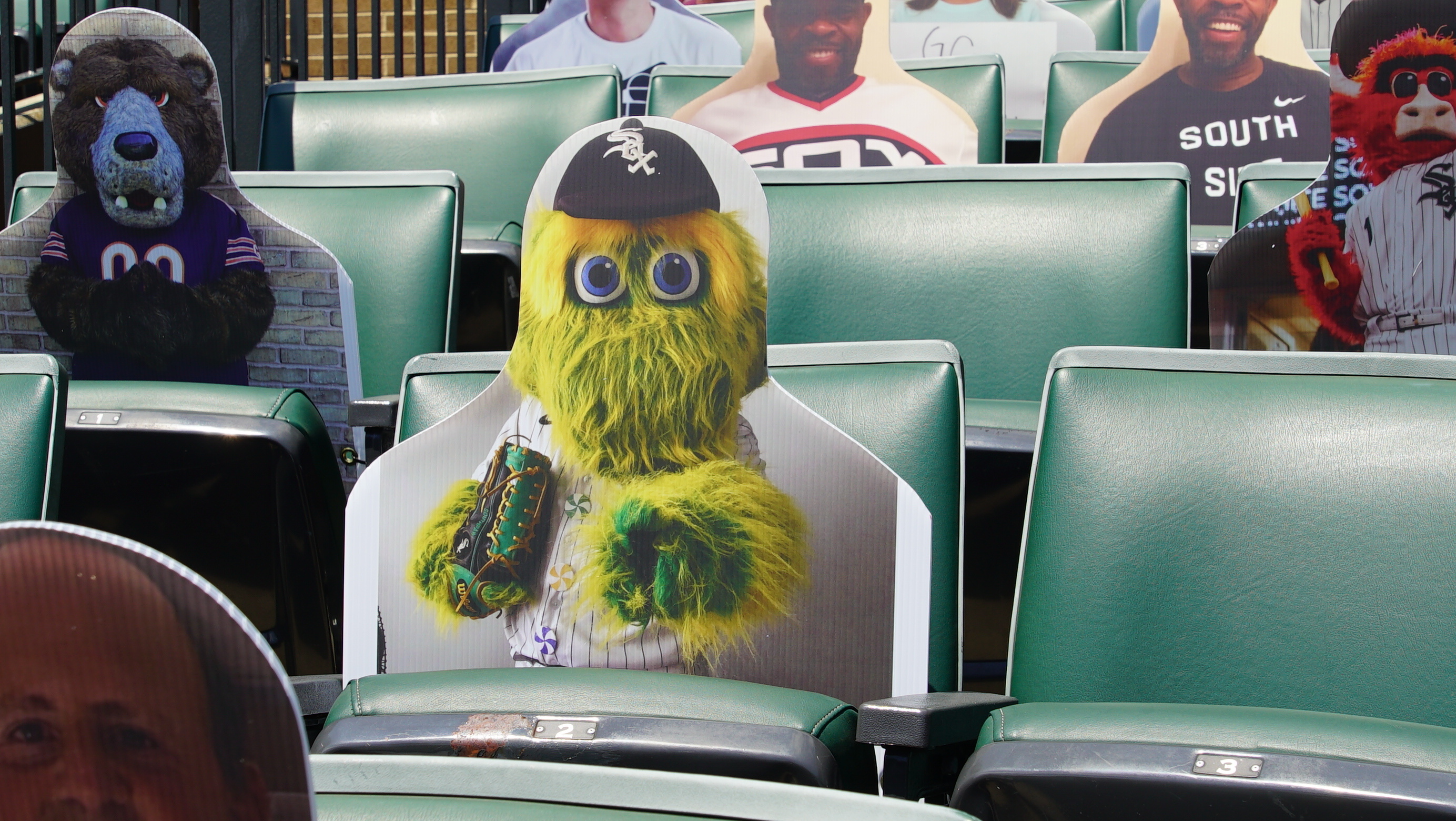 White Sox fans make up for lost moments with cardboard cutouts